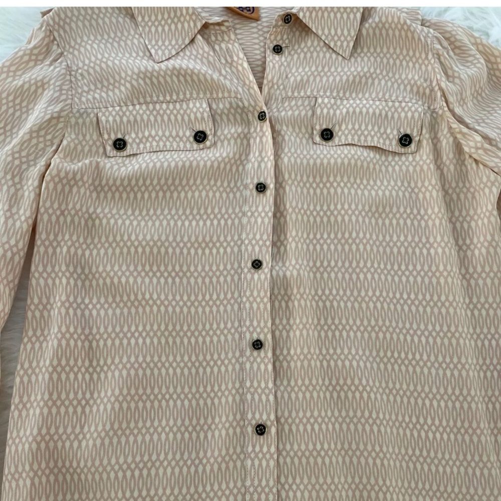 Tory Burch silk blouse size 14
